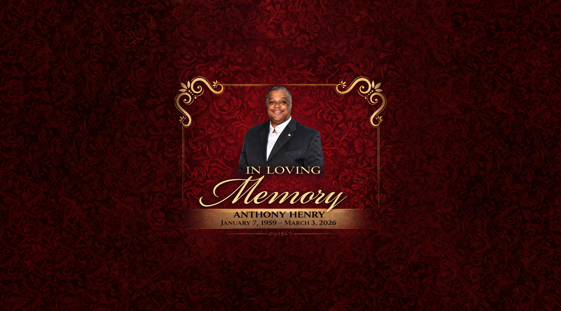 Honoring the Life of Anthony Henry
