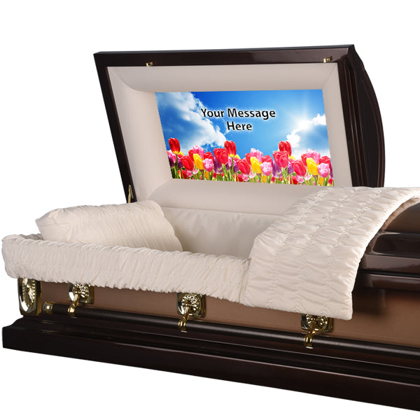 176CP-Floral v7 Casket Panel