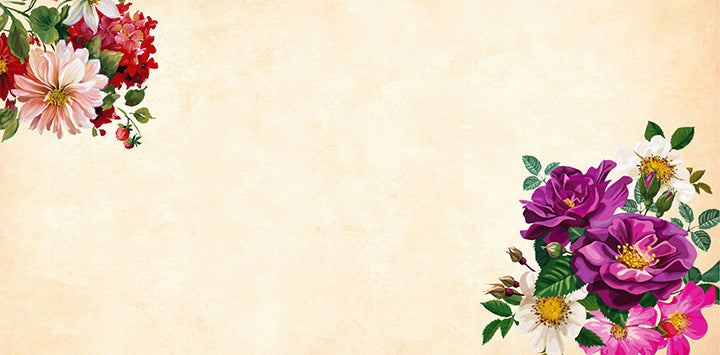 182CP-Floral v7 Casket Panel