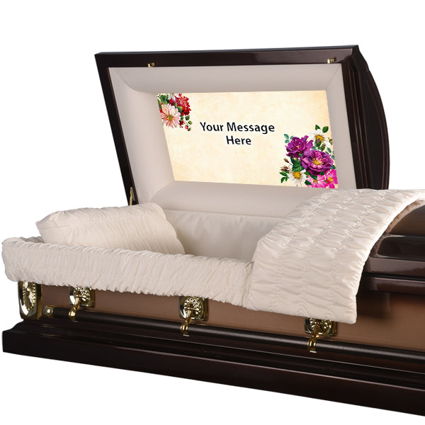 182CP-Floral v7 Casket Panel