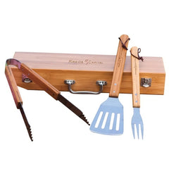 Ally Bamboo BBQ Set