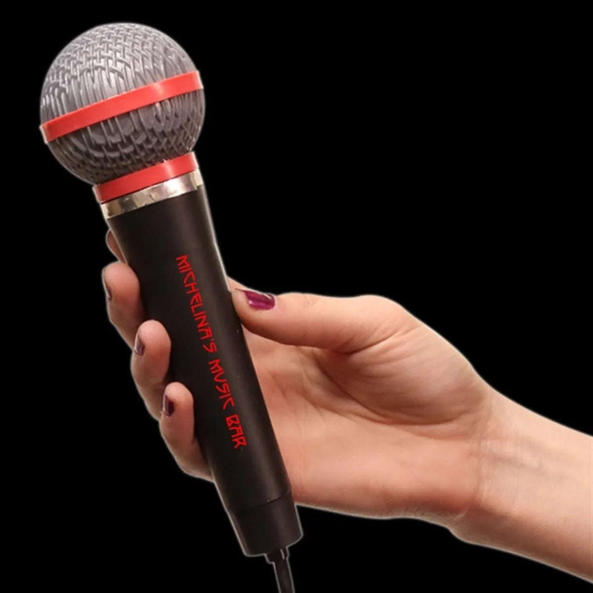 Plastic Toy Microphone 10"