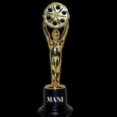Gold Movie Award Statue 6.25"