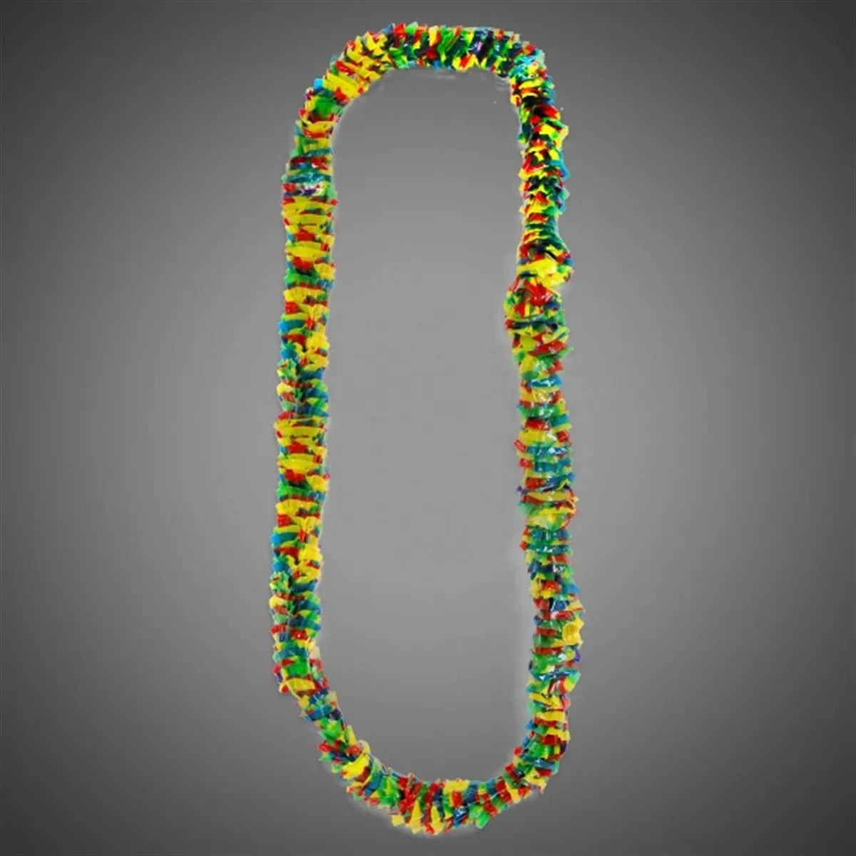 Plastic Multi-Color Lei 36"