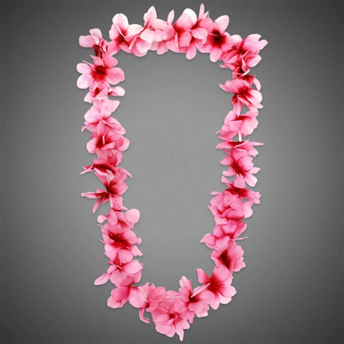 Single-Color Flower Lei 36" — Pink