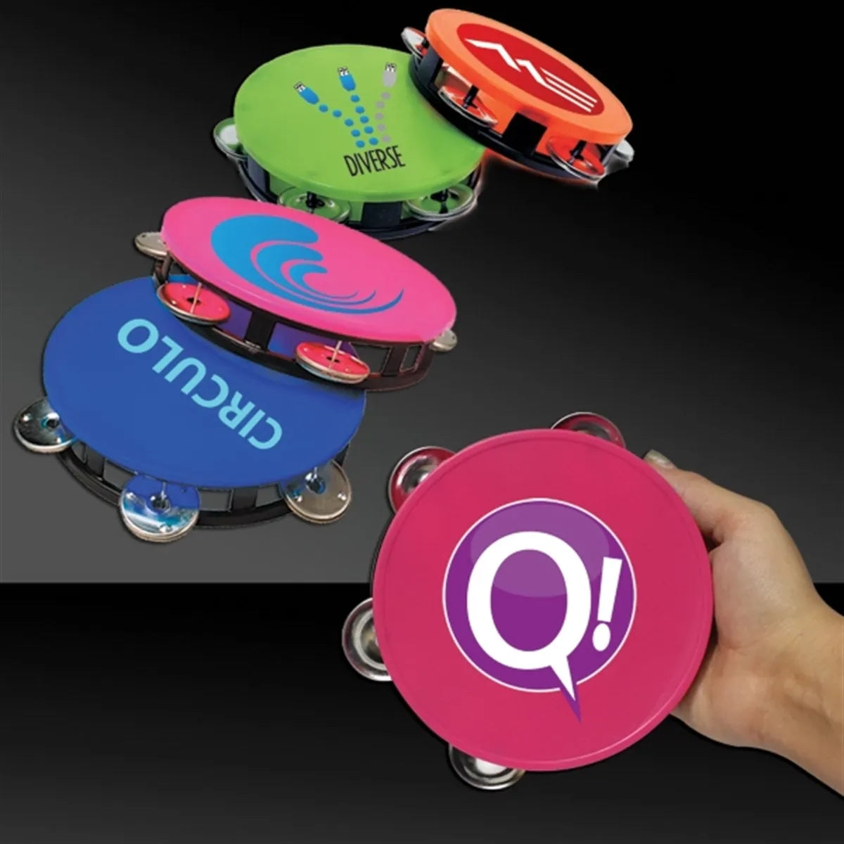 Colorful Tambourine 5.5"