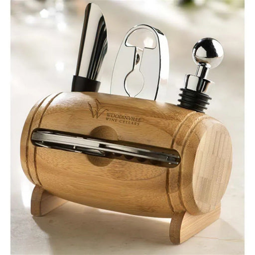 Bamboo Barrel Wine Set
