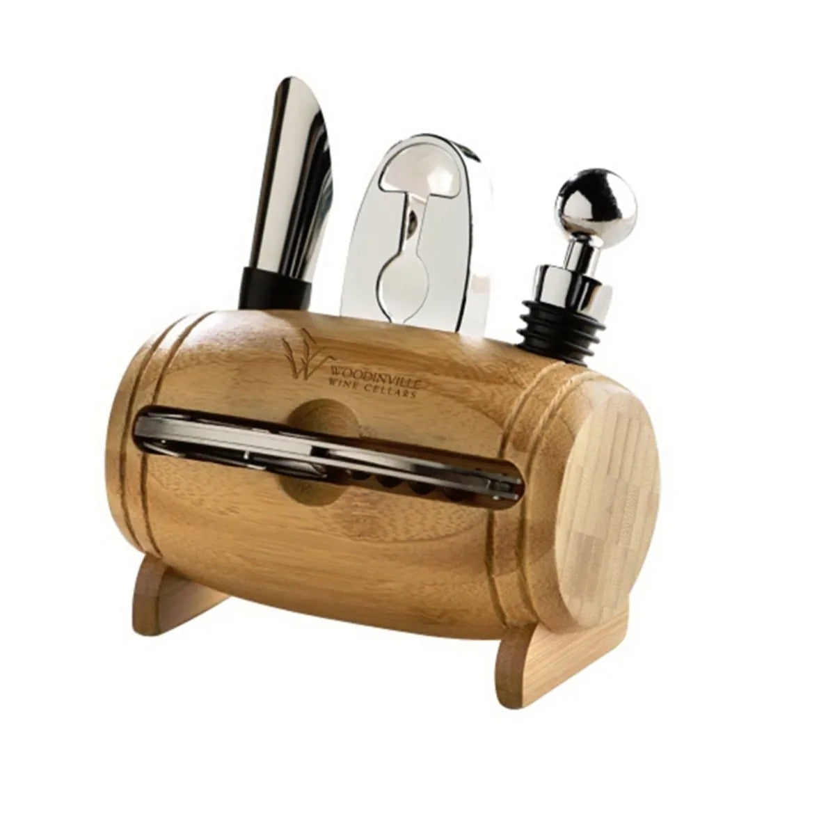 Bamboo Barrel Wine Set