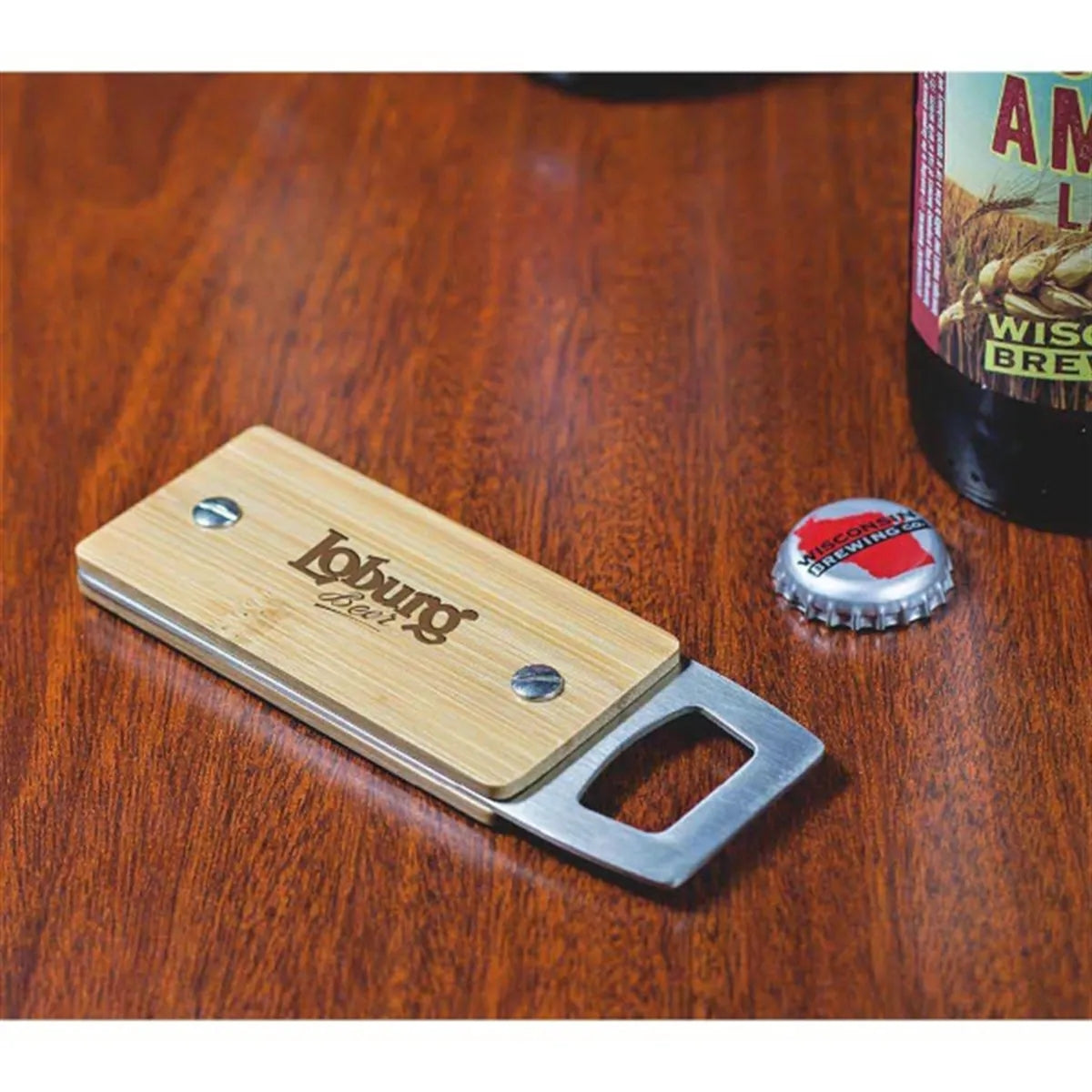 Bamboo Bottle Opener