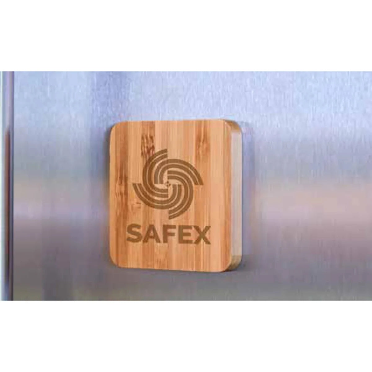 Eco Bamboo Square Magnet