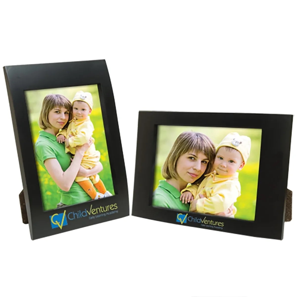 5" x 7" faux wood frame