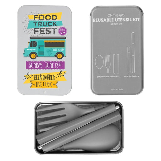 On The Go Reusable Utensil Kit