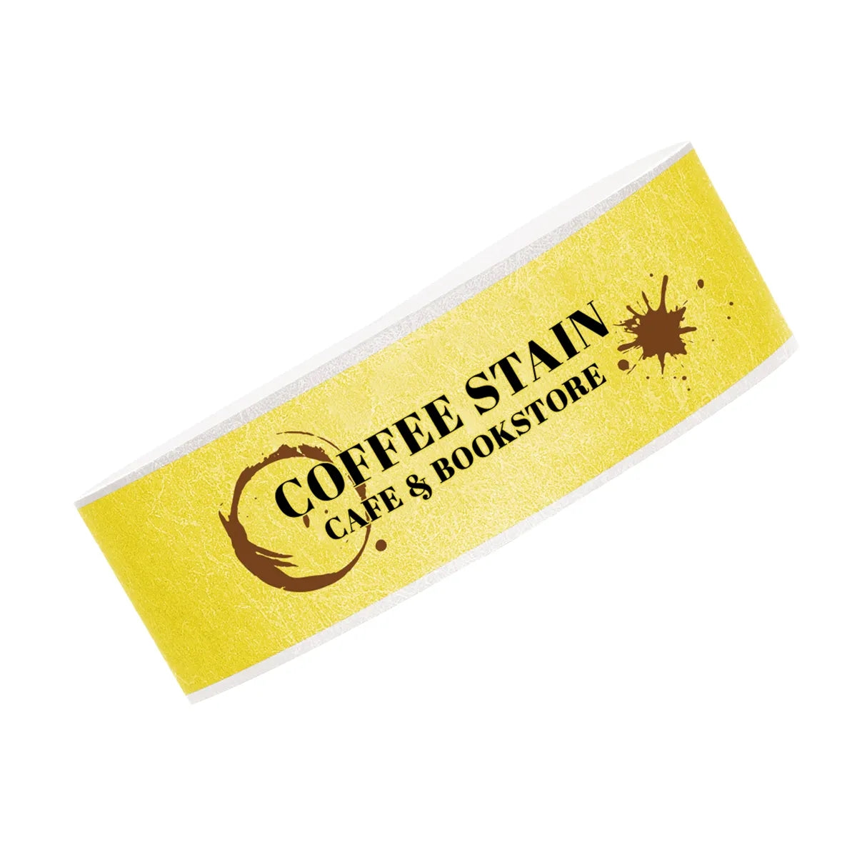 3/4" Full Color Tear-Resistant Paper Wristband