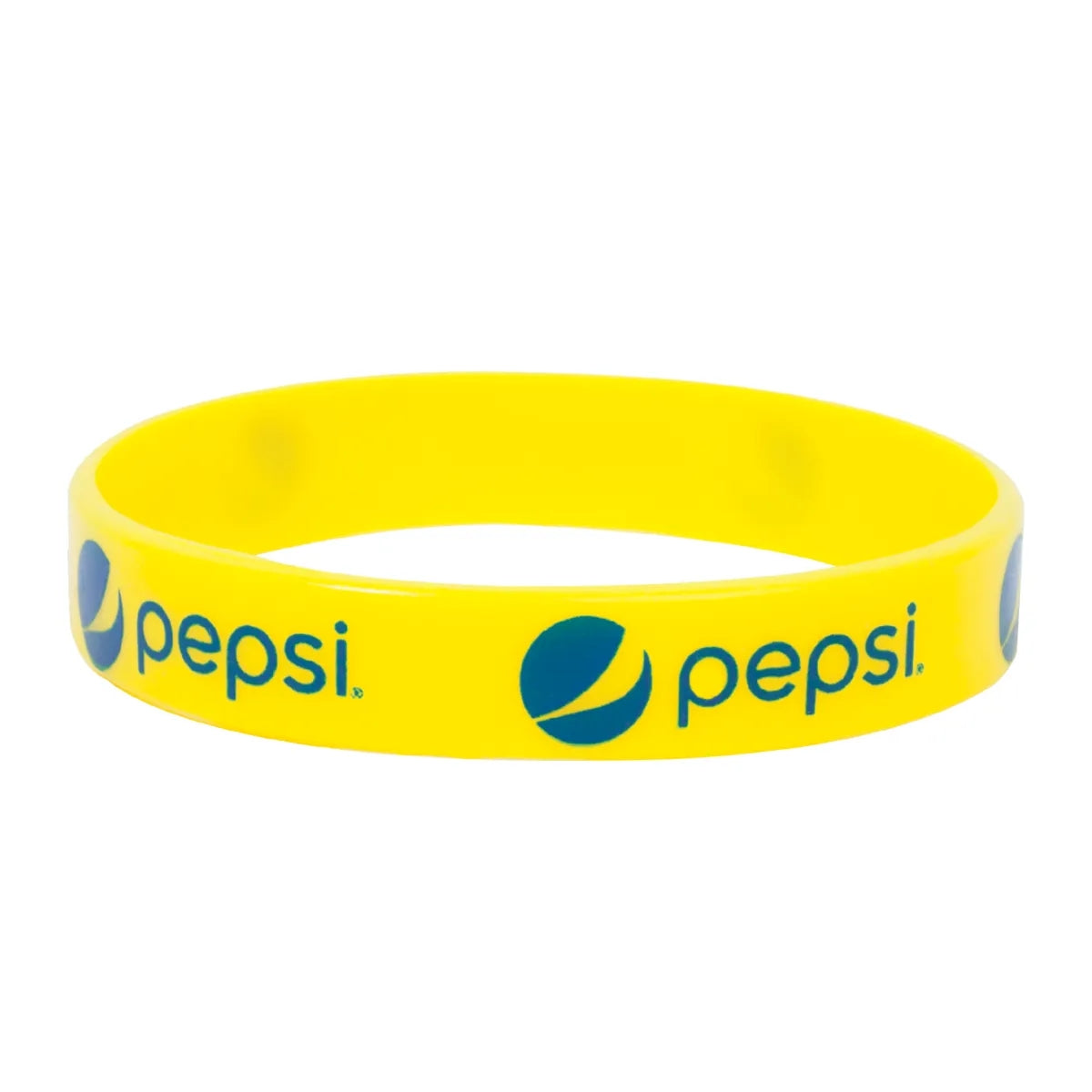 1/4" Rush Silk-Screened Silicone Wristband