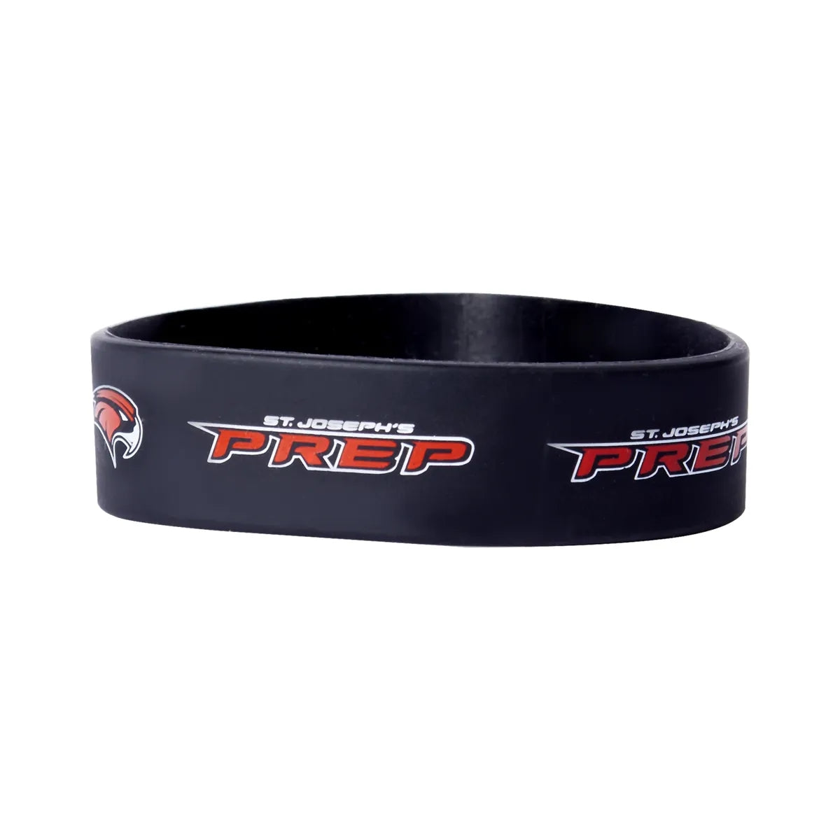 1" Rush Silk-Screened Silicone Wristband