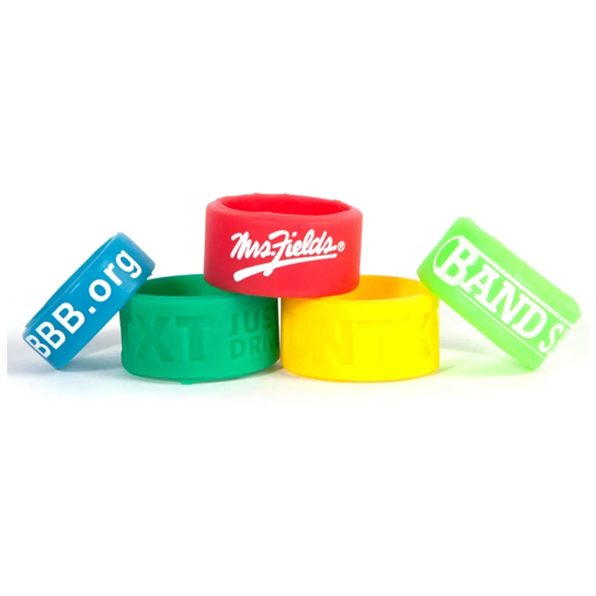 1/2" Debossed Silicone Ring