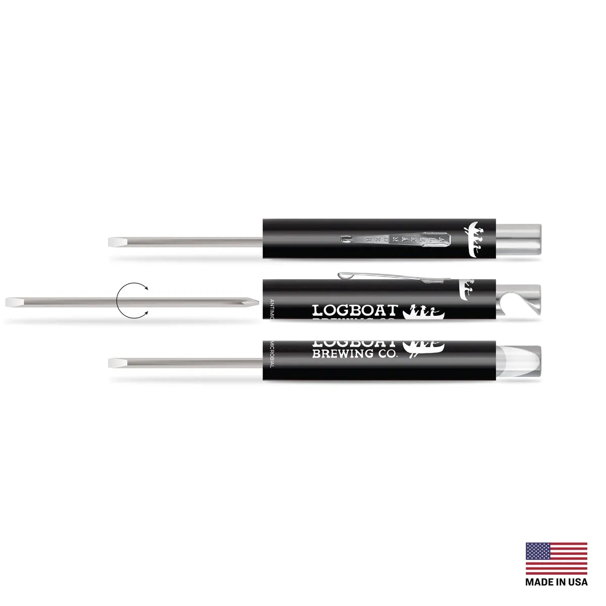Reversible Blade Screwdriver — 5.38″ × 0.5″
