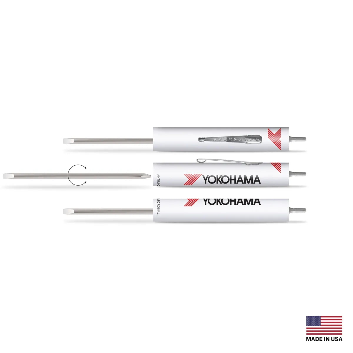 Reversible Blade Screwdriver — 5.38″ × 0.5″