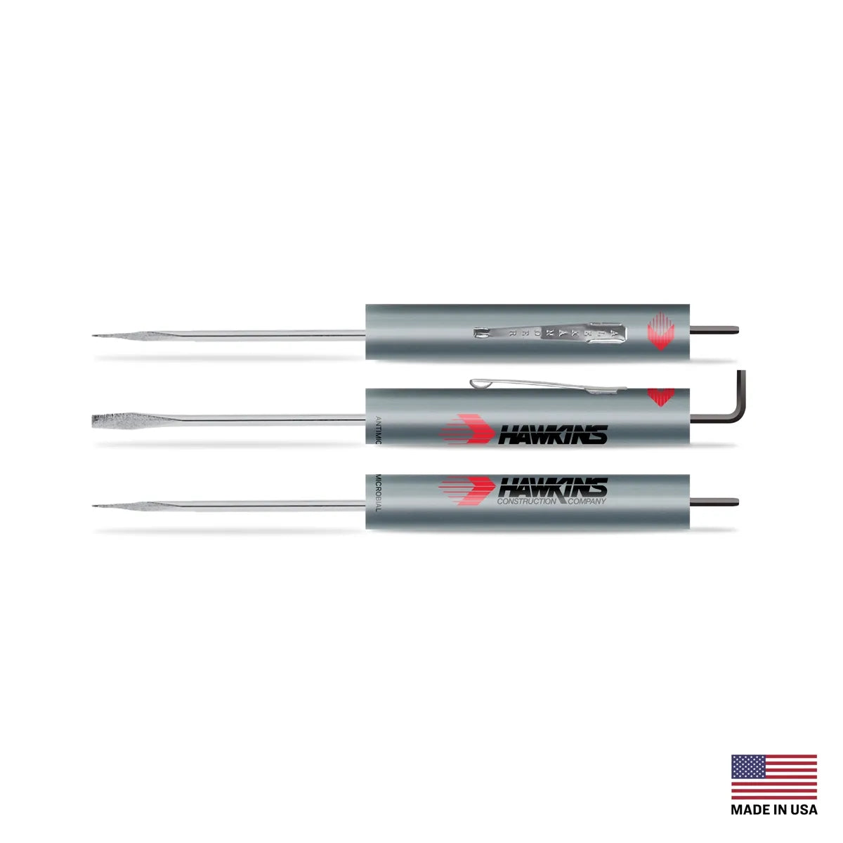 Fixed Blade Screwdriver — 5.38″ × 0.5″