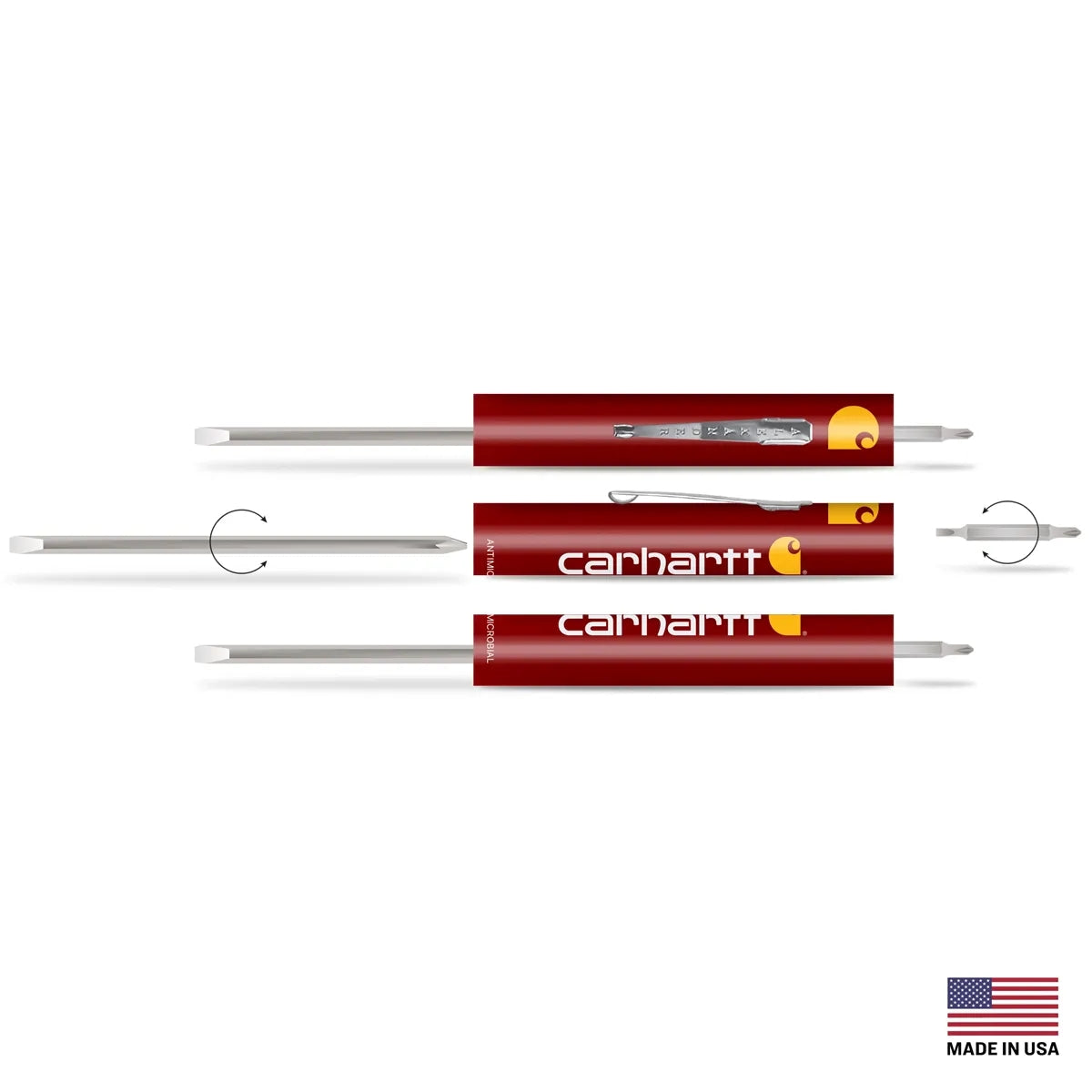 4-in-1 Reversible Screwdriver — 6.13″ × 0.5″