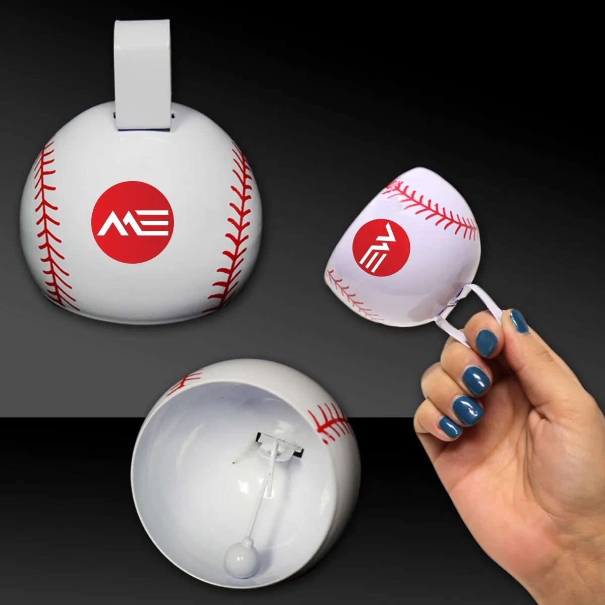 Baseball Metal Cowbell