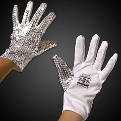 Sequin Costume Glove — Left Hand