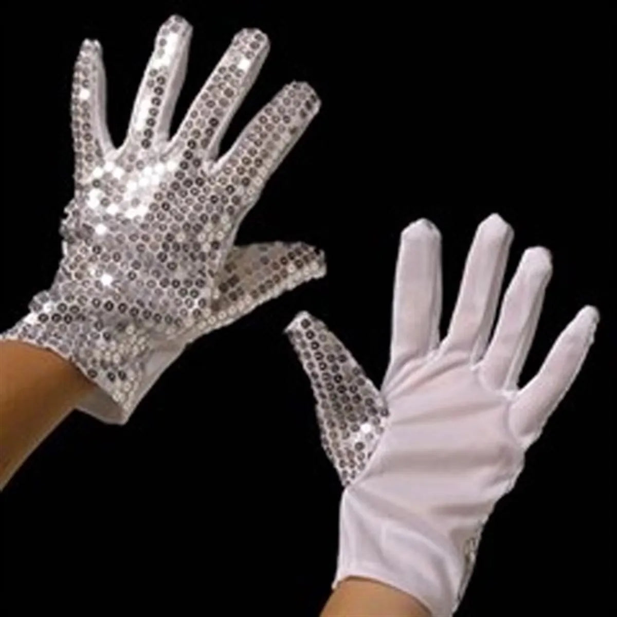 Sequin Costume Glove — Left Hand