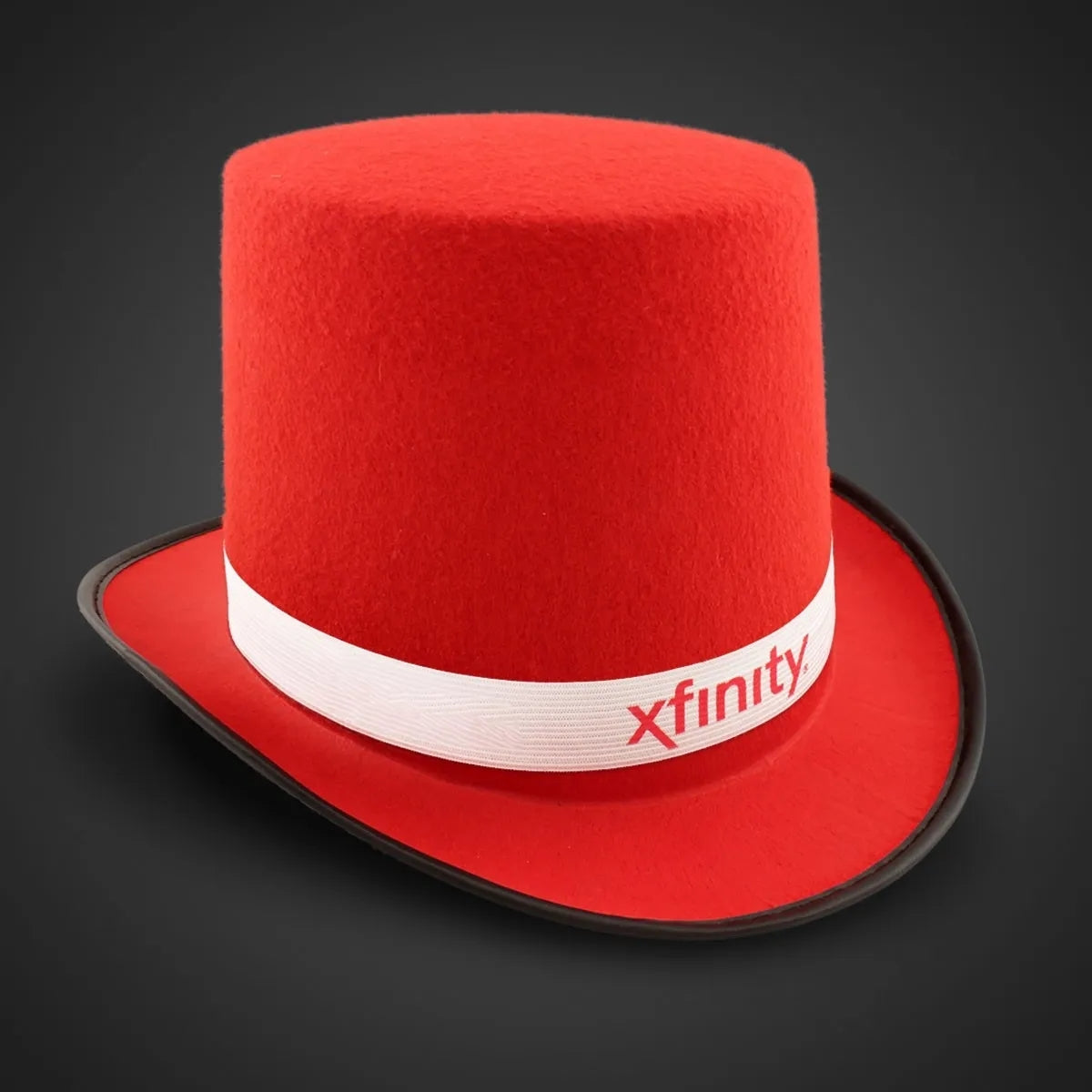 Red Felt Top Hat