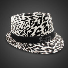 Leopard Print Fedora
