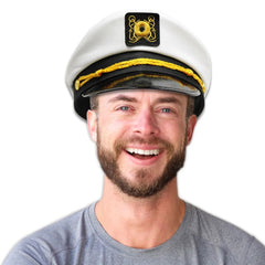 White Yacht Cap