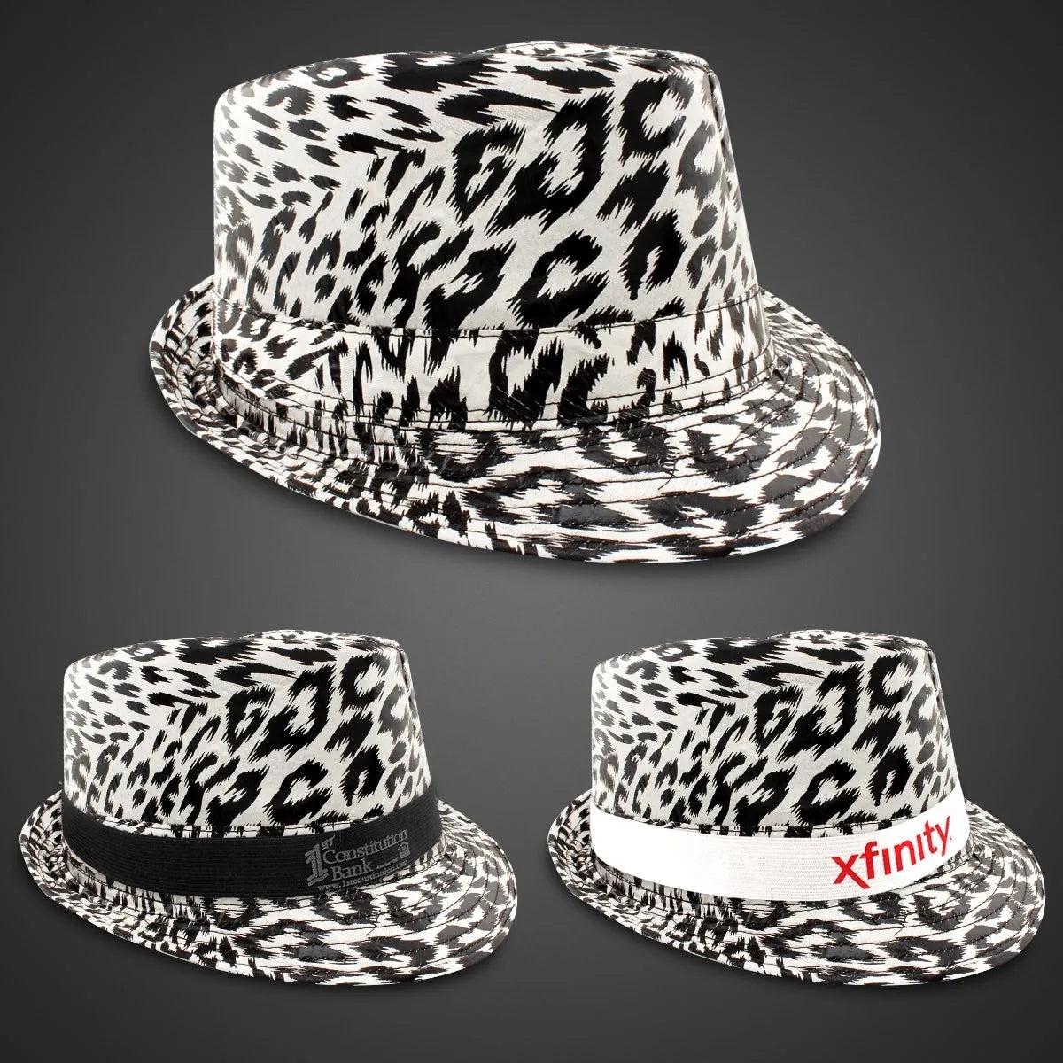 Leopard Print Fedora