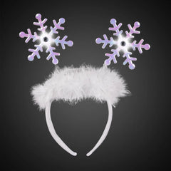 Light-Up Snowflake Head Bopper
