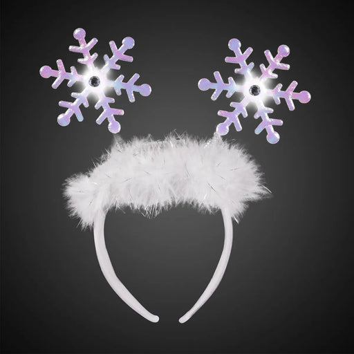 Light-Up Snowflake Head Bopper