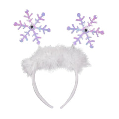 Light-Up Snowflake Head Bopper