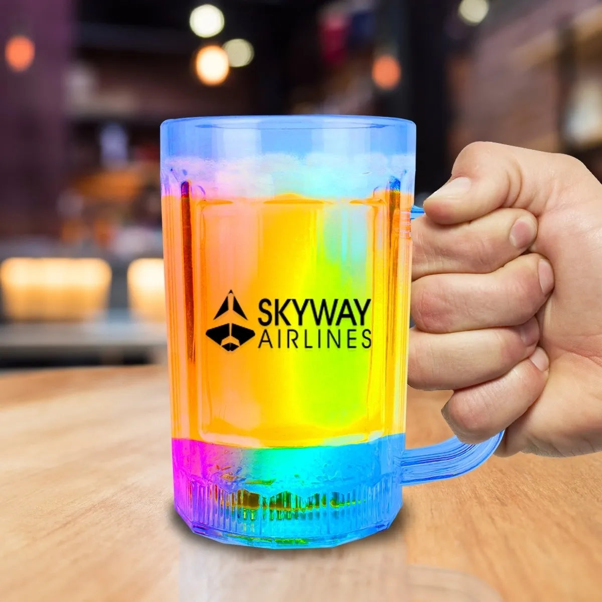 Light-Up Beer Mug 16 oz