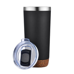 20 Oz. Vacuum Tumbler with Cork Bottom