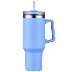 40 oz Vacuum Mug with Straw