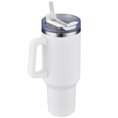 40 oz Vacuum Mug with Straw