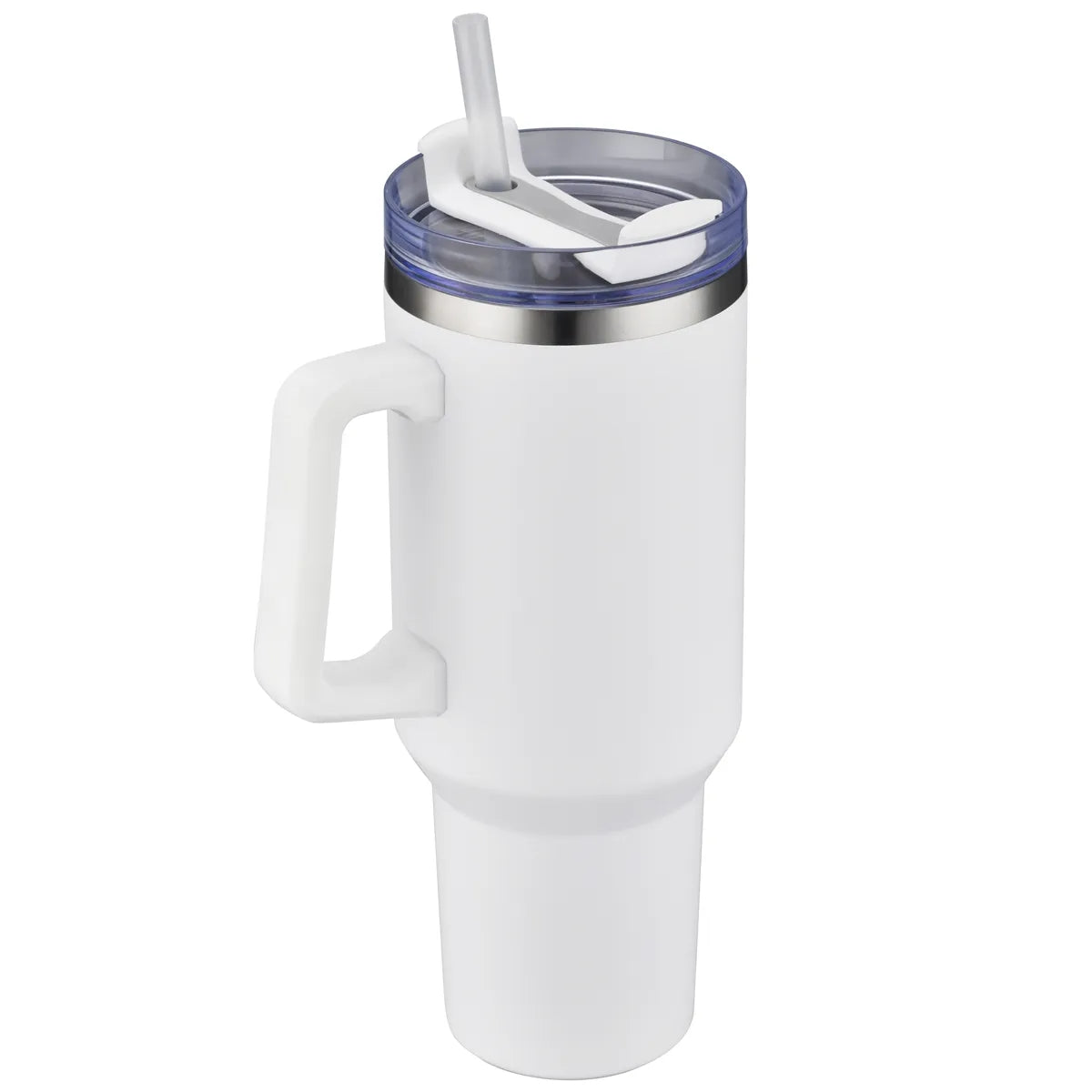 40 oz Vacuum Mug with Straw