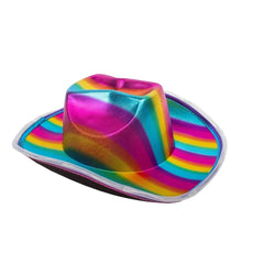 Light-Up Rainbow Cowboy Hat