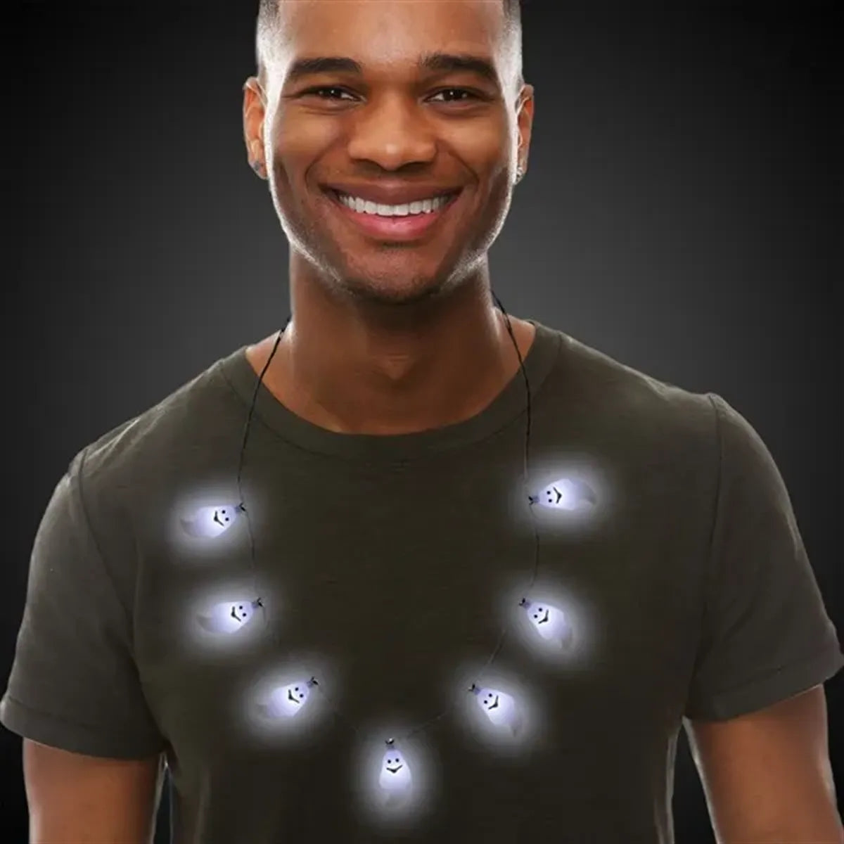 Light-Up Ghost Necklace