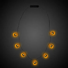 Light-Up Pumpkin Necklace