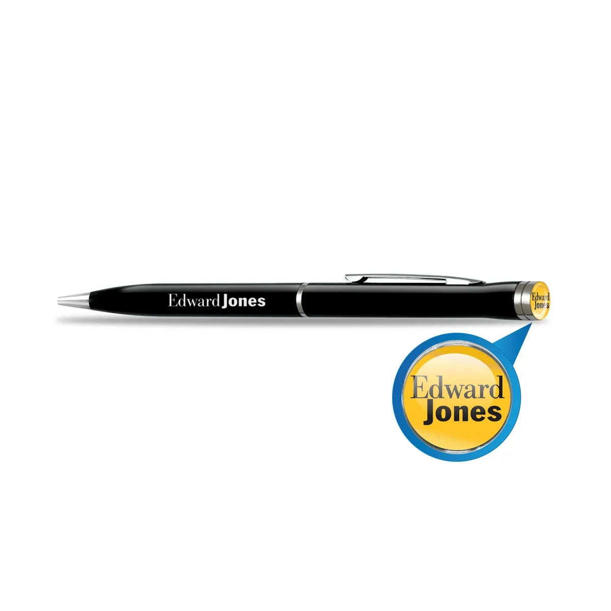 Domed-Logo Metal Pen