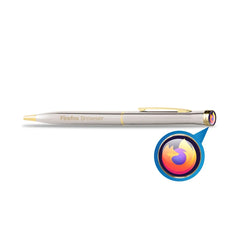Domed-Logo Metal Pen