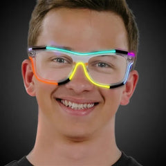 Light-Up Multi-Color Wire Glasses