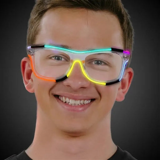 Light-Up Multi-Color Wire Glasses