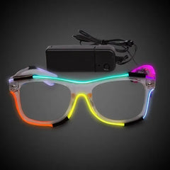 Light-Up Multi-Color Wire Glasses