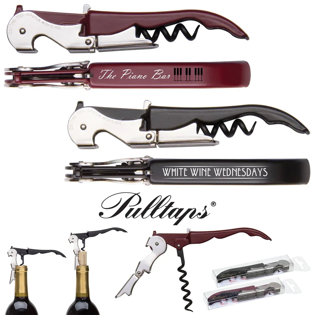 Double Hinged Waiters Corkscrew