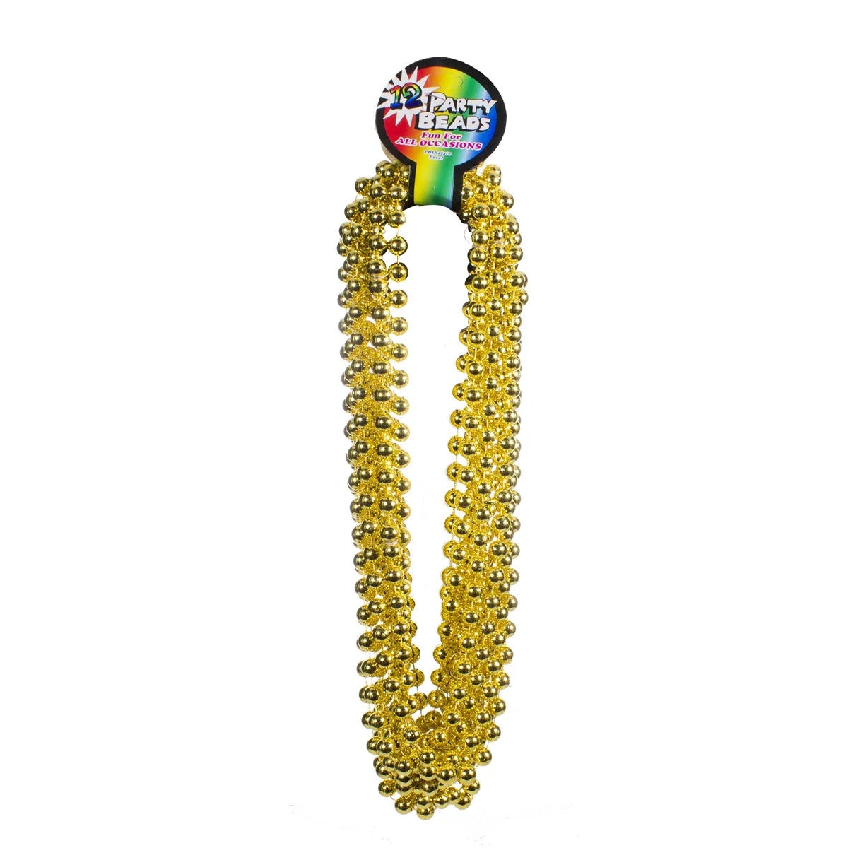 Bead Necklace 33" — 12 mm Beads