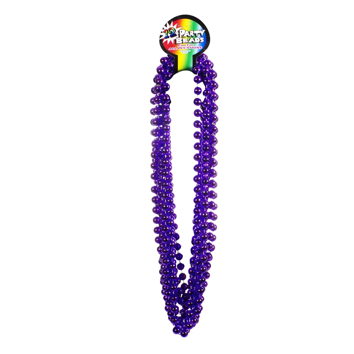 Bead Necklace 33" — 12 mm Beads